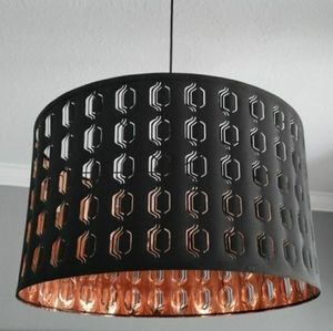 Lampshade Dunelm black.